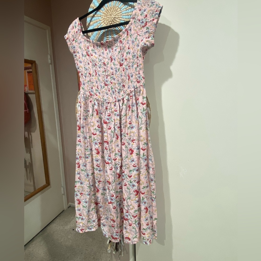 Women’s size medium floral, smocked sundress